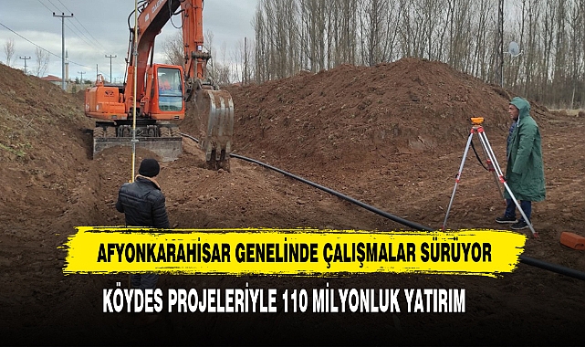 Afyonkarahisar Genelinde Çalışmalar Sürüyor