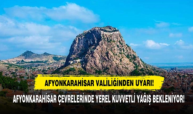 Afyonkarahisar Valiliğinden Uyarı!