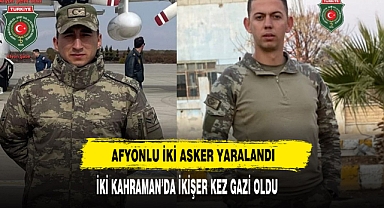 Afyonlu İki Asker Yaralandı