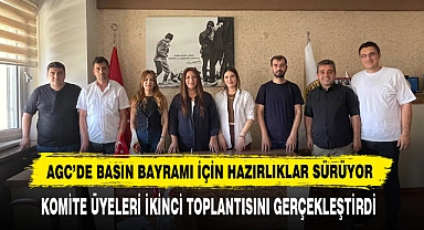 AGC’de Basın Bayramı İçin Hazırlıklar Sürüyor
