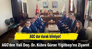 AGC'den Vali Doç. Dr. Kübra Güran Yiğitbaşı'na Ziyaret 