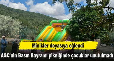 AGC'nin Basın Bayramı pikniğinde çocuklar unutulmadı