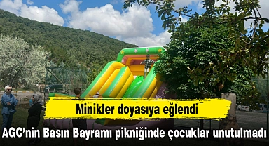 AGC'nin Basın Bayramı pikniğinde çocuklar unutulmadı