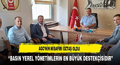 AGC'nin Misafiri Öztaş Oldu