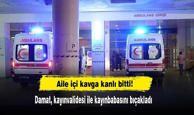 Aile içi kavga kanlı bitti!