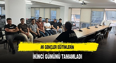 AK Gençler Eğitimlerin İkinci Gününü Tamamladı