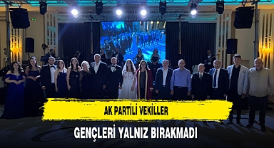 AK Partili Vekiller Gençleri Yalnız Bırakmadı