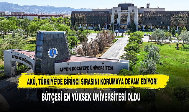AKÜ, Türkiye’deki Birinci Sırasını Korumaya Devam Ediyor