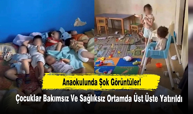 Anaokulunda Şok Görüntüler!