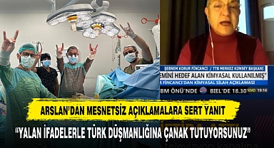 Arslan’dan Mesnetsiz Açıklamalara Sert Yanıt
