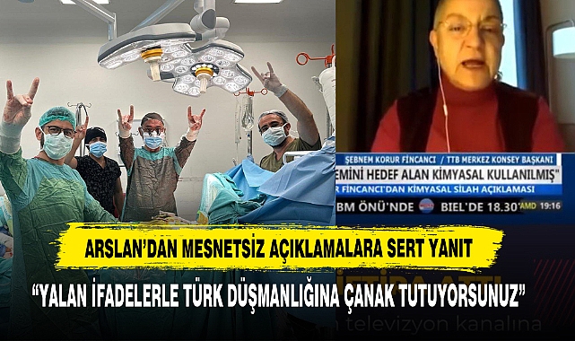 Arslan’dan Mesnetsiz Açıklamalara Sert Yanıt