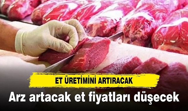 Arz artacak et fiyatları düşecek
