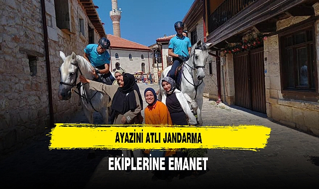 Ayazini Atlı Jandarma Ekiplerine Emanet