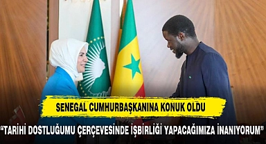 BAKAN GÖKTAŞ SENEGAL CUMHURBAŞKANI'NA KONUK OLDU
