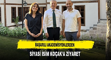 Başarılı Akademisyenlerden Siyasi İsim Koçak’a Ziyaret