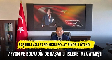 KAYMAKAM BOLAT AFYON VE BOLVADİN'DE BAŞARILI PROJELERE İMZA ATMIŞTI