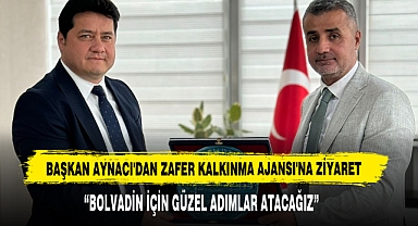 Başkan Aynacı'dan Zafer Kalkınma Ajansı'na Ziyaret
