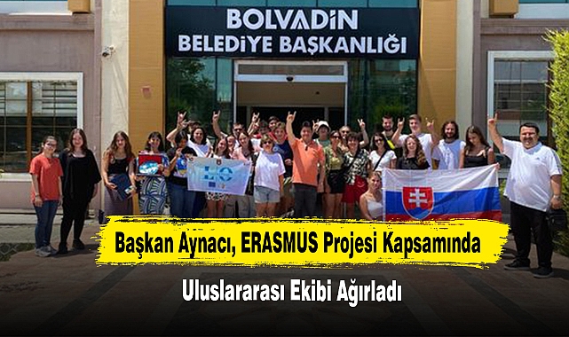 Başkan Aynacı, Uluslararası Ekibi Ağırladı