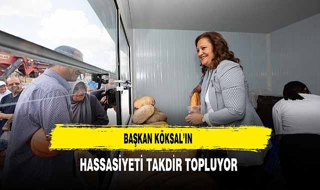 Başkan Köksal'ın Hassasiyeti Takdir Topluyor