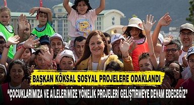 BAŞKAN KÖKSAL SOSYAL PROJELERE ODAKLANDI