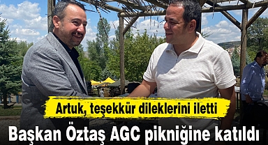 Başkan Öztaş AGC pikniğine katıldı