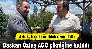 Başkan Öztaş AGC pikniğine katıldı