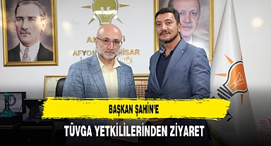 Başkan Şahin'e TÜGVA Yetkililerinden Ziyaret