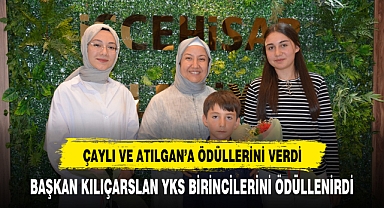 Başkan Seyhan Kılınçarslan, YKS İlçe Birincilerini Ödüllendirdi
