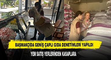 Başmakçıda Geniş Çaplı Gıda Denetimleri Yapıldı