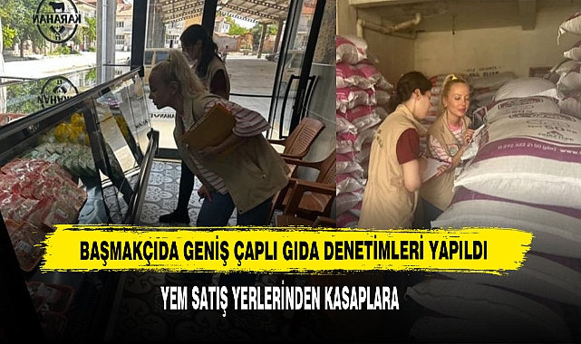 Başmakçıda Geniş Çaplı Gıda Denetimleri Yapıldı