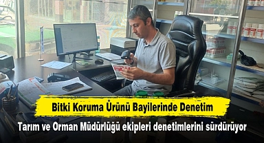 Bitki Koruma Ürünü Bayilerinde Denetim
