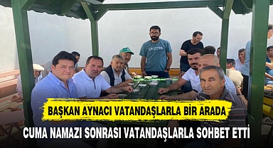 Bolvadin Belediye Başkanı Derviş Aynacı Vatandaşlarla Buluştu
