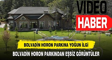 BOLVADİN HORON PARKINDAN EŞSİZ GÖRÜNTÜLER