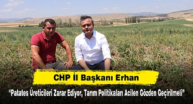 CHP İl Başkanı Erhan: 