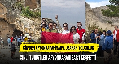 Çinli Turistler Afyonkarahisar’ı Keşfetti