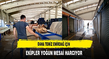 Daha Temiz Emirdağ İçin Ekipler Yoğun Mesai Harcıyor