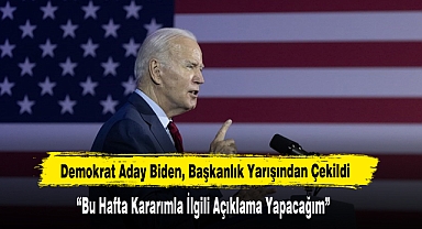 Demokrat Aday Biden, Başkanlık Yarışından Çekildi