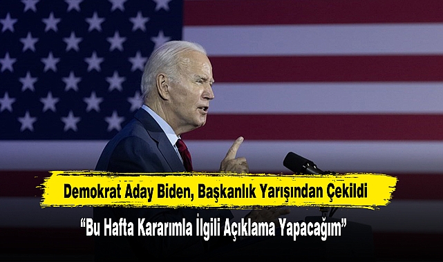 Demokrat Aday Biden, Başkanlık Yarışından Çekildi