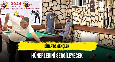 Dinar’da Gençler Hünerlerini Sergileyecek