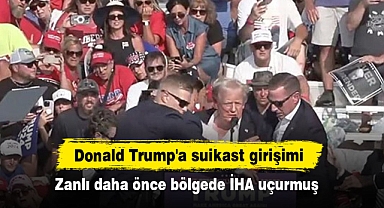 Donald Trump'a suikast girişimi: Zanlı daha önce bölgede İHA uçurmuş
