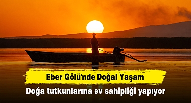 Eber Gölü'nde Doğal Yaşam: Doğa tutkunlarına ev sahipliği yapıyor