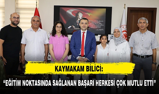 "EĞİTİM NOKTASINDA SAĞLANAN BAŞARI HERKESİ ÇOK MUTLU ETTİ"
