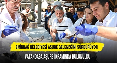 Emirdağ Belediyesi Aşure Geleneğini Sürdürüyor