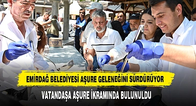 Emirdağ Belediyesi Aşure Geleneğini Sürdürüyor