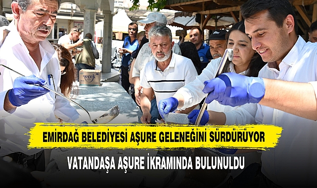 Emirdağ Belediyesi Aşure Geleneğini Sürdürüyor