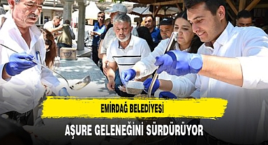 Emirdağ Belediyesi Aşure Geleneğini Sürdürüyor