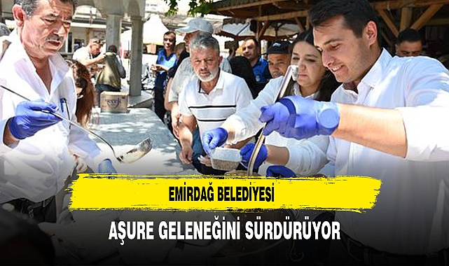 Emirdağ Belediyesi Aşure Geleneğini Sürdürüyor