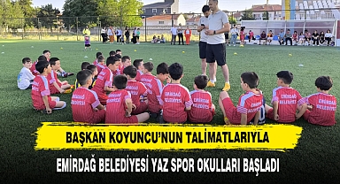 Emirdağ Belediyesi Yaz Spor Okulları Başladı