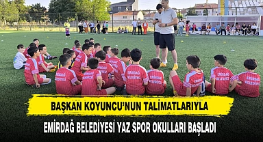 Emirdağ Belediyesi Yaz Spor Okulları Başladı