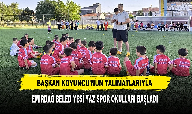 Emirdağ Belediyesi Yaz Spor Okulları Başladı